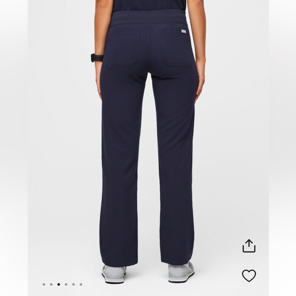 Figs Livingston scrub pants Navy Small - Picture 3 of 7